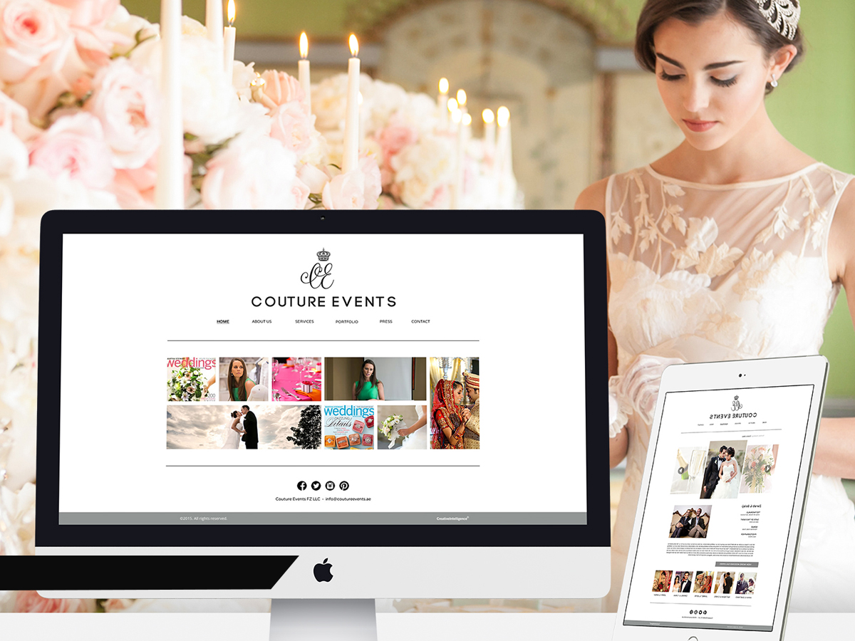 Coutureevent_Website -Layout Design