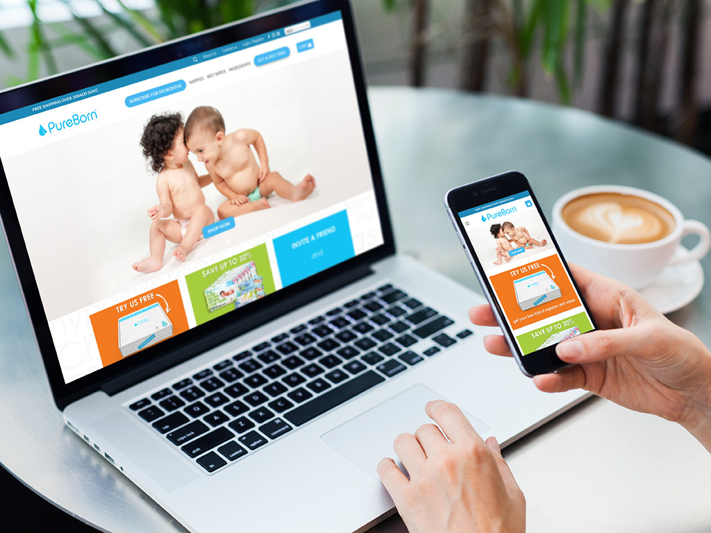 PureBorn-Website-Design